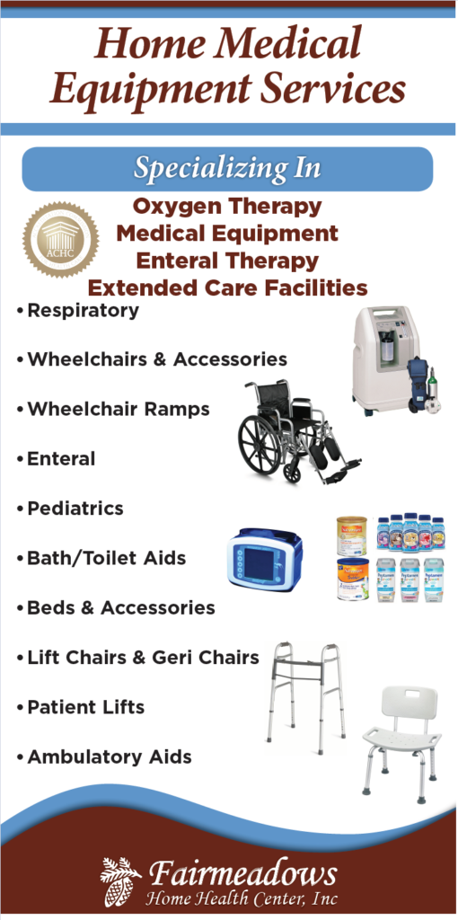 Durable Medical Equipment – Fairmeadows